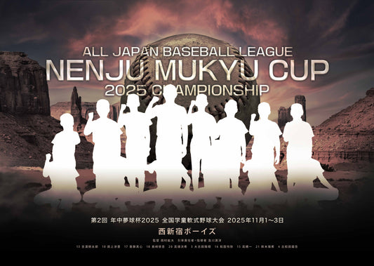 【グラフィックパネル】第2回 年中夢球杯2025 全国学童軟式野球大会（E1635879）