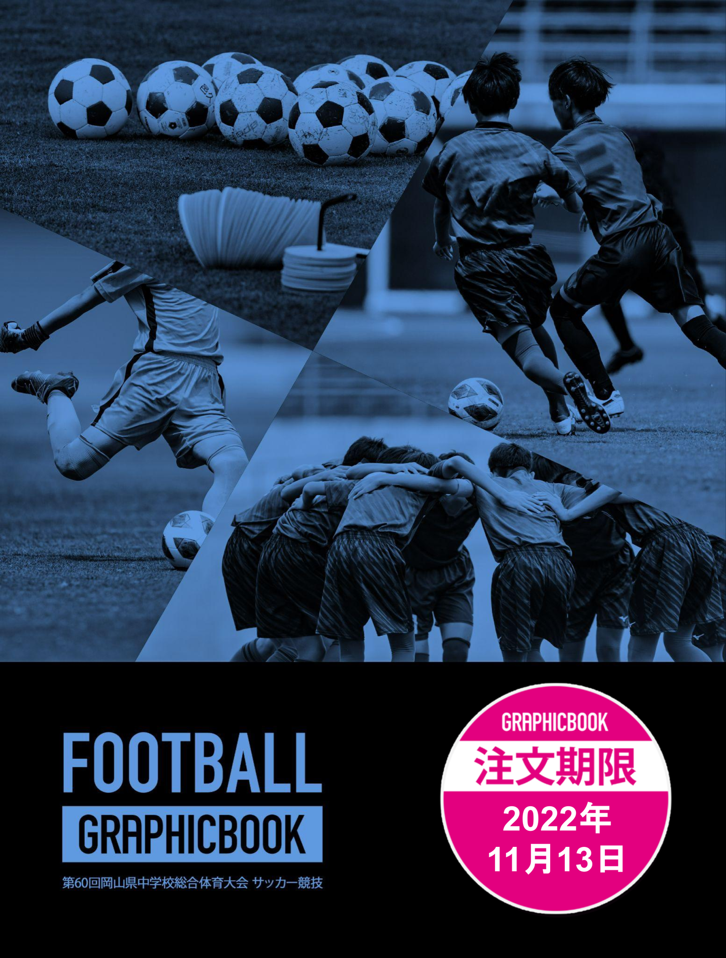 第60回岡山県中学校総合体育大会 サッカー競技（E1246704）